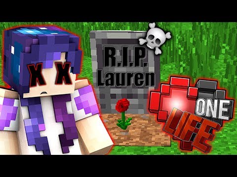 LaurenZside - I ACTUALLY DIED Attempting Joel's No Armor Challenge!! | One Life Minecraft SMP FINALE