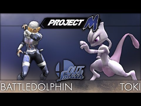 QUT Smash 3 Project M  - WR2 - Battledolphin (Sheik) vs Toki (Random)