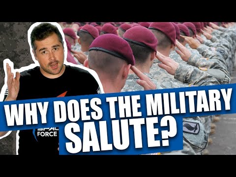 History of the military salute