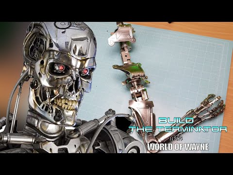 Build the Terminator - Part 39 - Connecting the Right and Left Shoulders