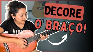Decore TODAS as Notas do Braço do Violão com Esse Exercício Simples