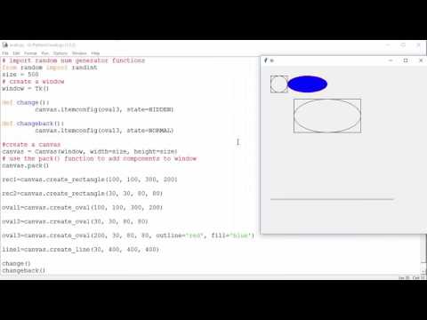Beginner Programming Working With The Canvas Using Python
