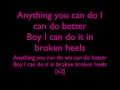 Alexandra Burke - Broken Heels Lyrics :D 