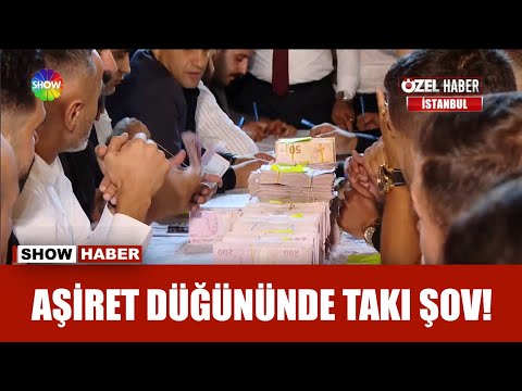 Aşiret düğününde rekor; 30 milyon TL!