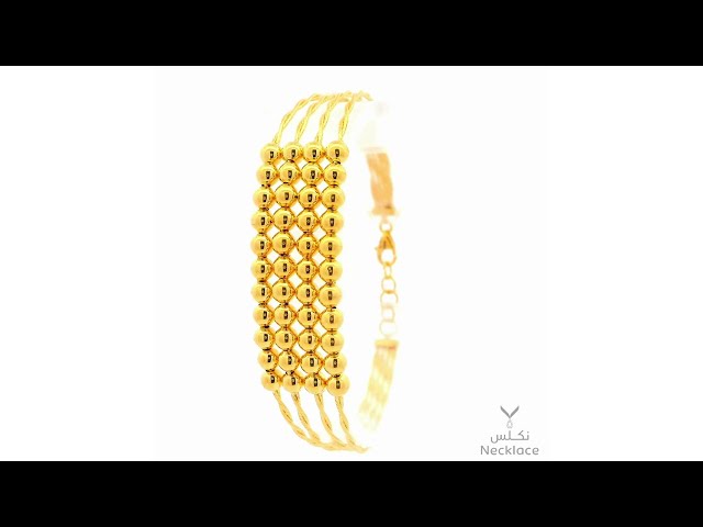 اسوارة ذهب عيار 21 (SW.5363)