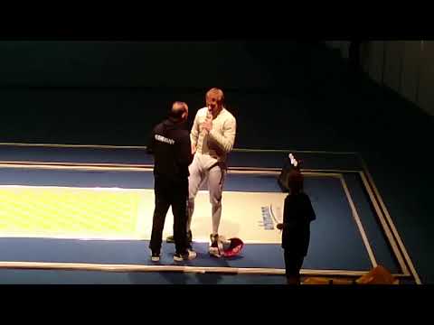 Fechten WM Leipzig 2017 Benedikt Wagner Vs Luca Curatoli