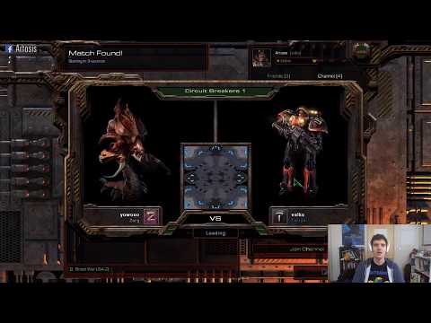 StarCraft Remastered Artosis' Educational Stream [vs  yowooe (Z)] Circuit Breakers Part 1