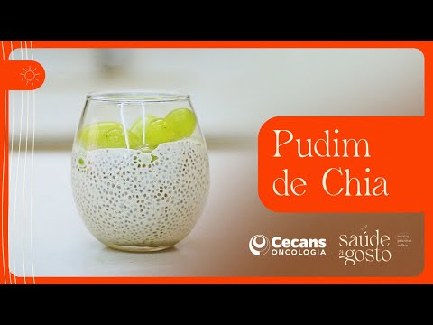 PUDIM DE CHIA - SAÚDE A GOSTO