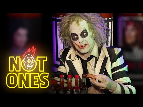 Beetlejuice goes ghost pepper while eating to die for ribs