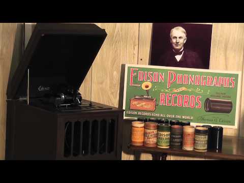 Edison blue amberol cylinder 4166 - Feather Your Nest (fox-trot) by Lenzberger's Riverside Orchestra