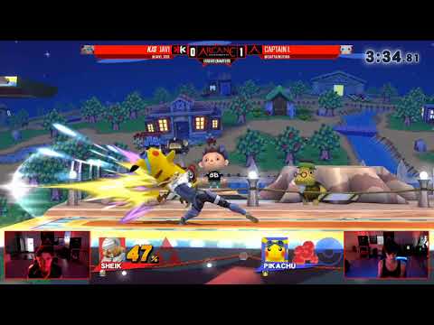 Arcane 2018: Javi (Sheik) vs Captain L (Pikachu) - Losers Quarters