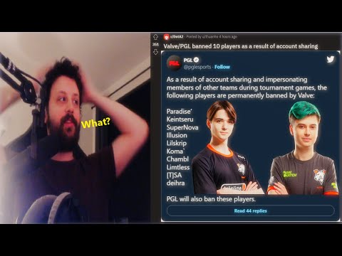 Valve/PGL Banned 10 Players #382