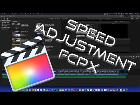 How To Adjust The Speed Of A Clip In Final Cut Pro X