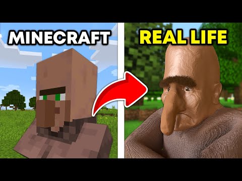 Minecraft Memes vs Real Life 2