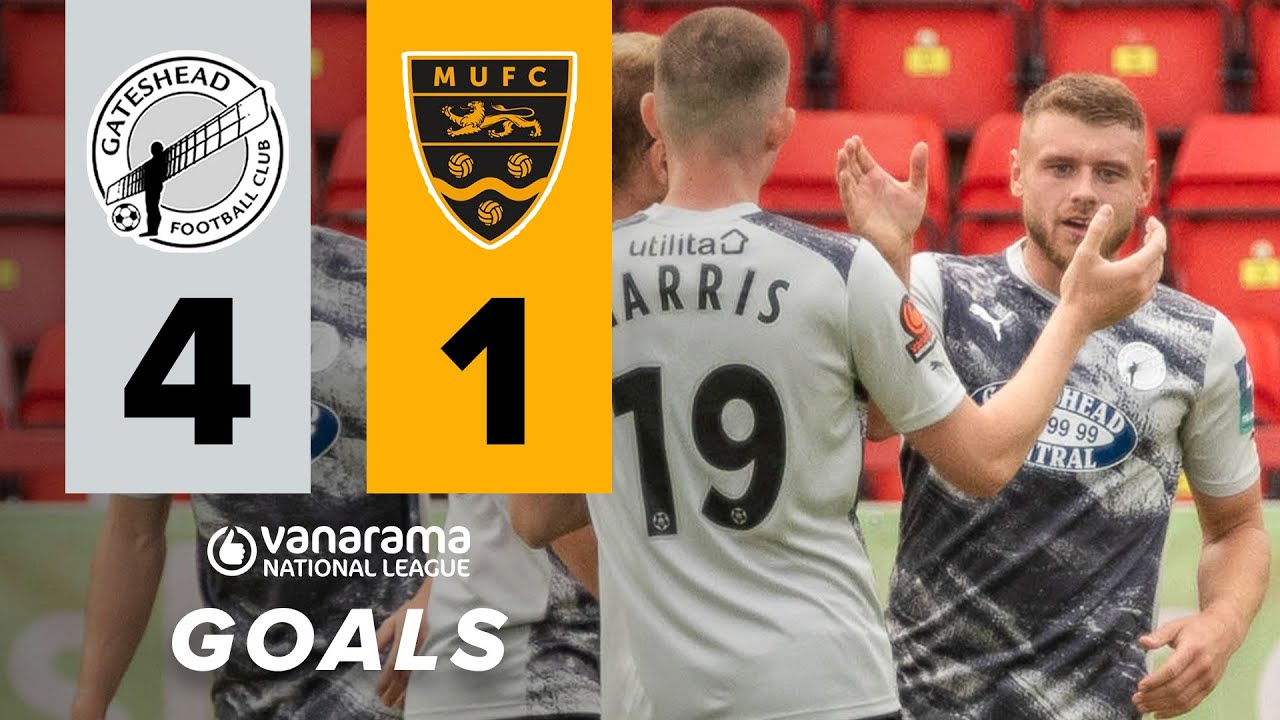 Blackett, Campbell & Olley strike in dominant win | Gateshead 4-1 Maidstone United | GOALS