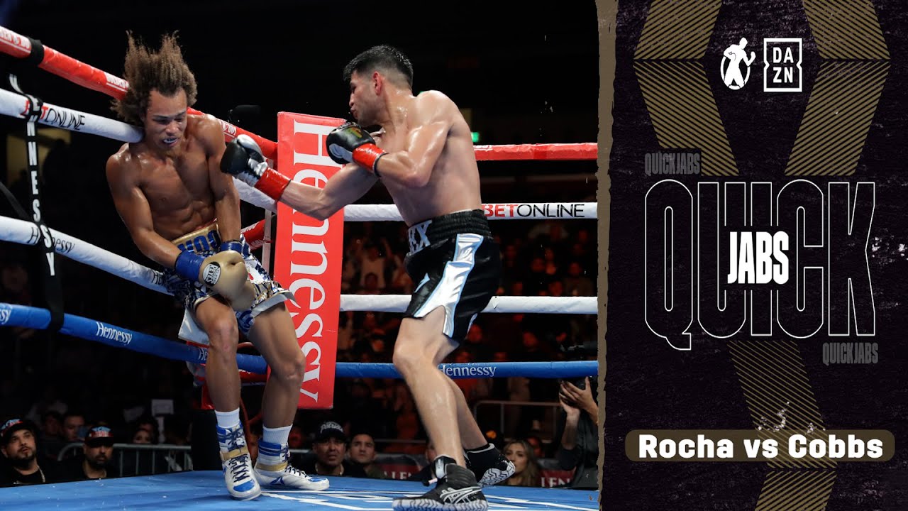 Quick Jabs | Alexis Rocha vs Blair Cobbs! Two Top Welterweights At The Top Of Their Game Go At It!