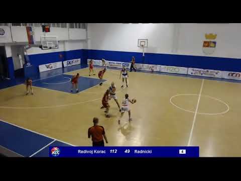 1ZLS 5. kolo / ŽKK Radivoj Korać - SPD Radnički