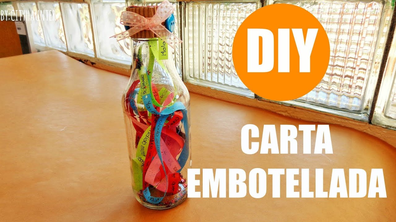 ♥ ¿CARTA INTERMINABLE EN UNA BOTELLA ♥ || CARTAS LINDAS PARA NOVIOS