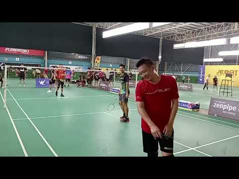 Badminton MAXX JEBAT Melaka Men's Double SemiPro - Syafiq Sanusi / Syazmil Vs Han Min / Say Kiang