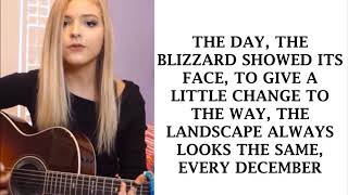Snowy Day - Caroline Dare (Lyrics - Acoustic Version)