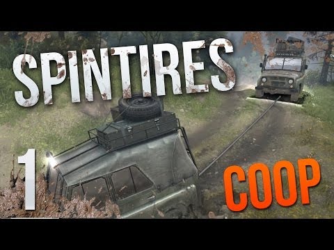 ROLL OUT - SpinTires Multiplayer - Volcano Complete - Part 1 - Coop Gameplay