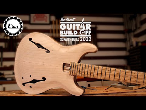 GGBO 2022 scratch build guitar episode 36