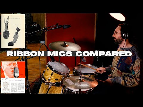 Ribbon Mic Drum Overhead Comparison – Vintage vs Modern
