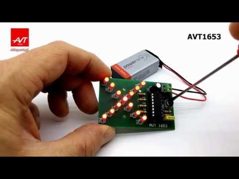 AVT1653 - Gwiazdka LED