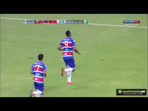 Gol de Anselmo, Fortaleza 3x0 América-MG (28.07.2016) - Copa do Brasil