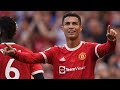 Cristiano Ronaldo Walks Out For His Second Manchester United Debut At Old Trafford