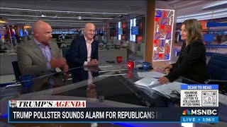MSNBC: KATY TUR REPORTS - JULY 17, 2025 - TRUMP POLLSTER SOUNDS ALARM FOR REPUBLICANS IN 2026