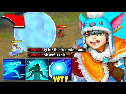 Everyone thought I was trolling for picking Nunu Mid... but then I carried