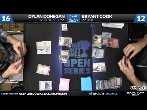 SCGBALT - Legacy - Round 9 - Dylan Donegan vs Bryant Cook [Magic: the Gathering]