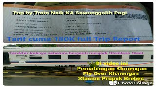 preview picture of video 'Afternoon Trip by Train - Naik KA Sawunggalih Pagi part 10 | Passing Fly Over Klonengan & LS Prupuk'
