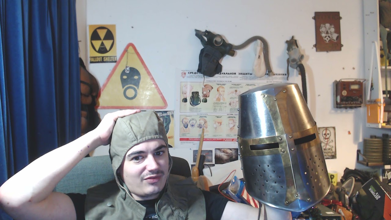 Medieval Great Helmet (Crusader Helm) Reproduction