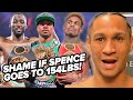 REGIS PROGRAIS SAYS ERROL SPENCE CANT MOVE TO 154 UNTIL HE FIGHTS TERENCE CRAWFORD!
