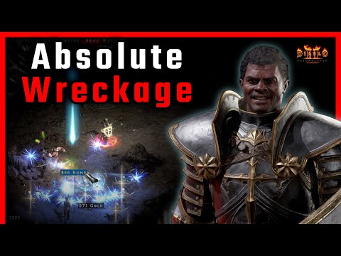 AMAZING DROPS From 14 Hours of FOH Farming, Drop Highlights - Diablo 2 Resurrected