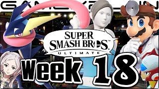 Smash Bros. Ultimate Update: Dr. Mario, WFT, Greninja, Zero, Boxing Ring, & FE Music Remix - Week 18