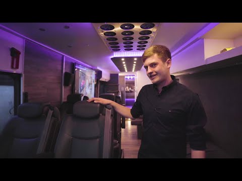 Daniel (27) builds himself a LUXURY MOTOR HOME FOR 3,000 € using an old public bus