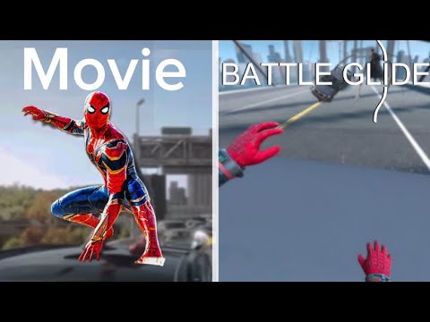 Ich habe Spider-Man-Szenen in Battle Glide nachgestellt!