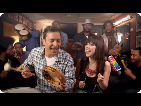 Jimmy Fallon, Carly Rae Jepsen & The Roots Sing "Call Me Maybe" (w/ Classroom Instruments)