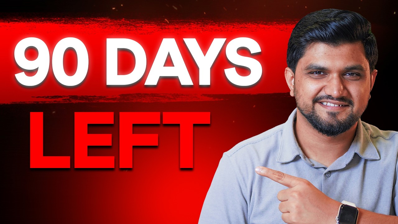 Give Me the Last 90 Days of 2026 !!