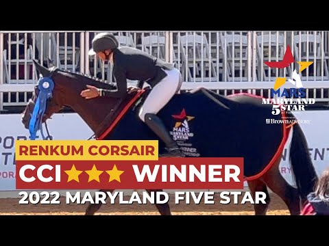 CCI3*-L WINNER!!! Renkum Corsair at the 2022 Maryland 5 Star