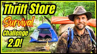 Thrift Store Survival Challenge 2.0 | Budget Camping Gear Field Test!