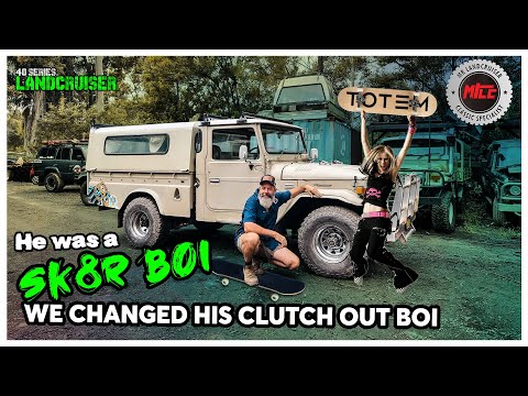 That SK8R Boi Life - 1977 V8 Equipped FJ45