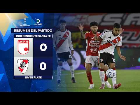 #RIVER FIRMÓ EL EMPATE con #INDEPENDIENTE #SANTAFE | Independiente Santa Fe 0–0 River Plate |Resumen