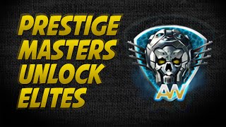 Prestige Masters Only Unlock Elite Weapons?! (Call of Duty Advanced Warfare)