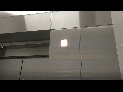 Westinghouse Hydraulic elevator with BIG BOOMING MOTOR at Steuart Tower San Francisco