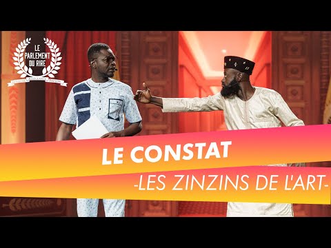 Le Parlement du rire - Les Zinzins de l'art établissent le constat d'un accident de voiture