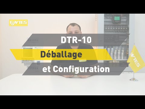 DTR-10 Déballage et Configuration
